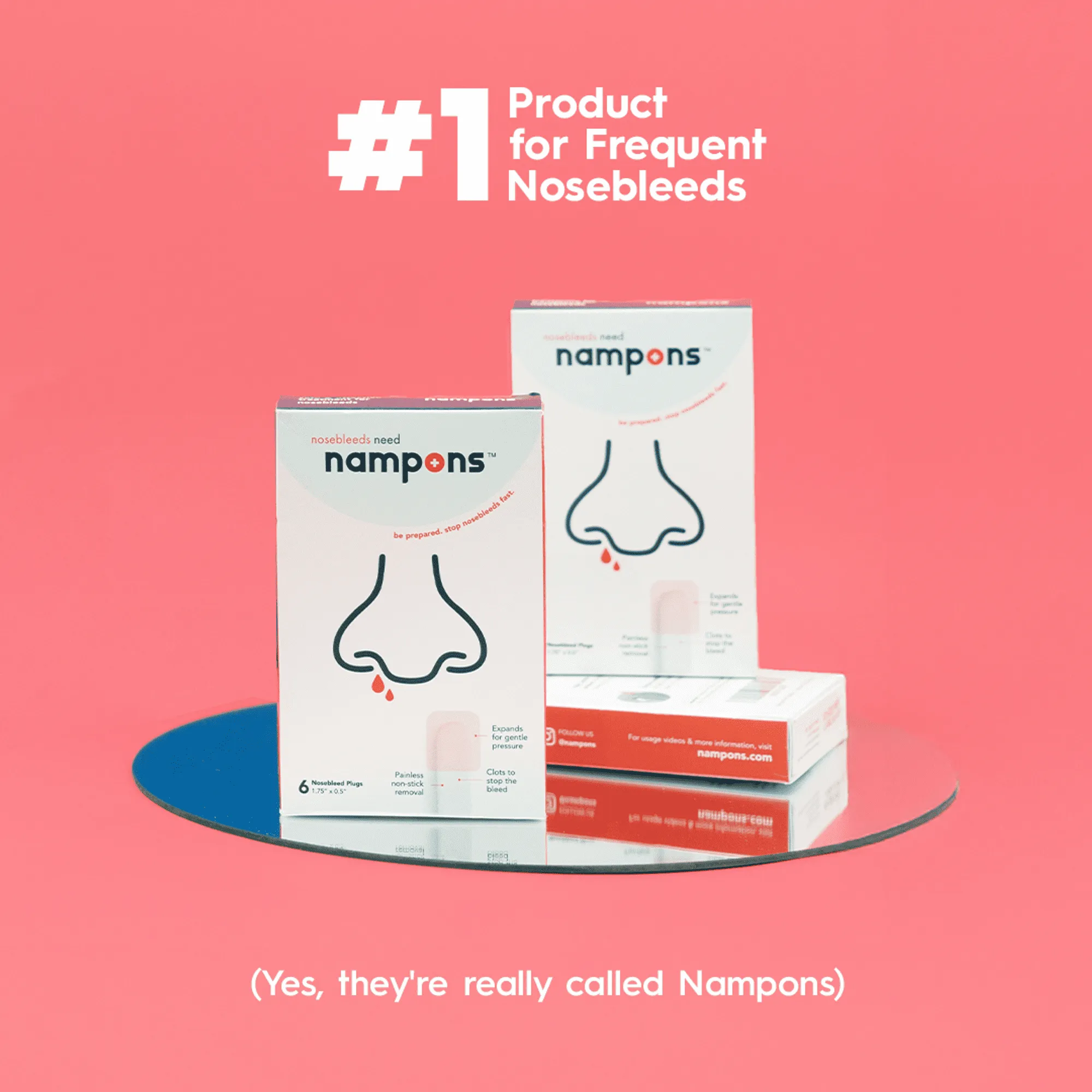 Claim Your FREE Nampons Nasal Strips: Stop Nosebleeds Fast with Walmart Reimbursement!