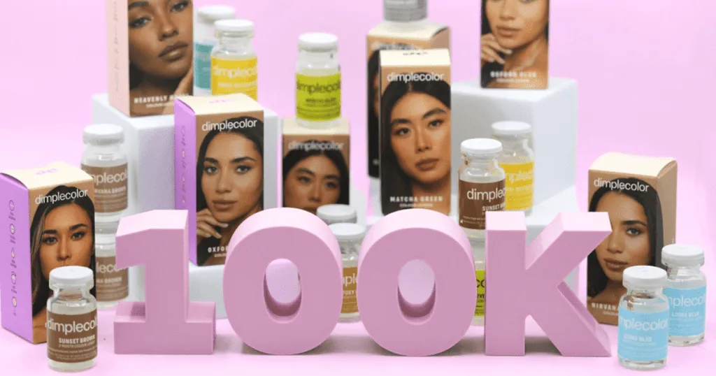 Dimple Color FREE! 100K Giveaway: 100 Winners!