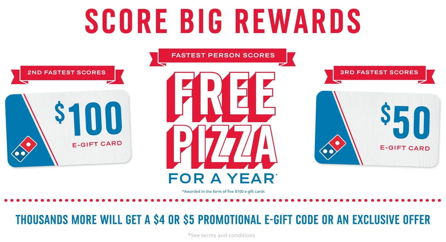 Domino's Quikly Giveaway Free Pizza Promotion