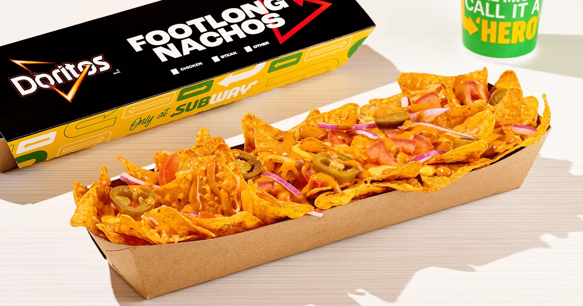 Doritos Nachos FREE April 10th at Subway!
