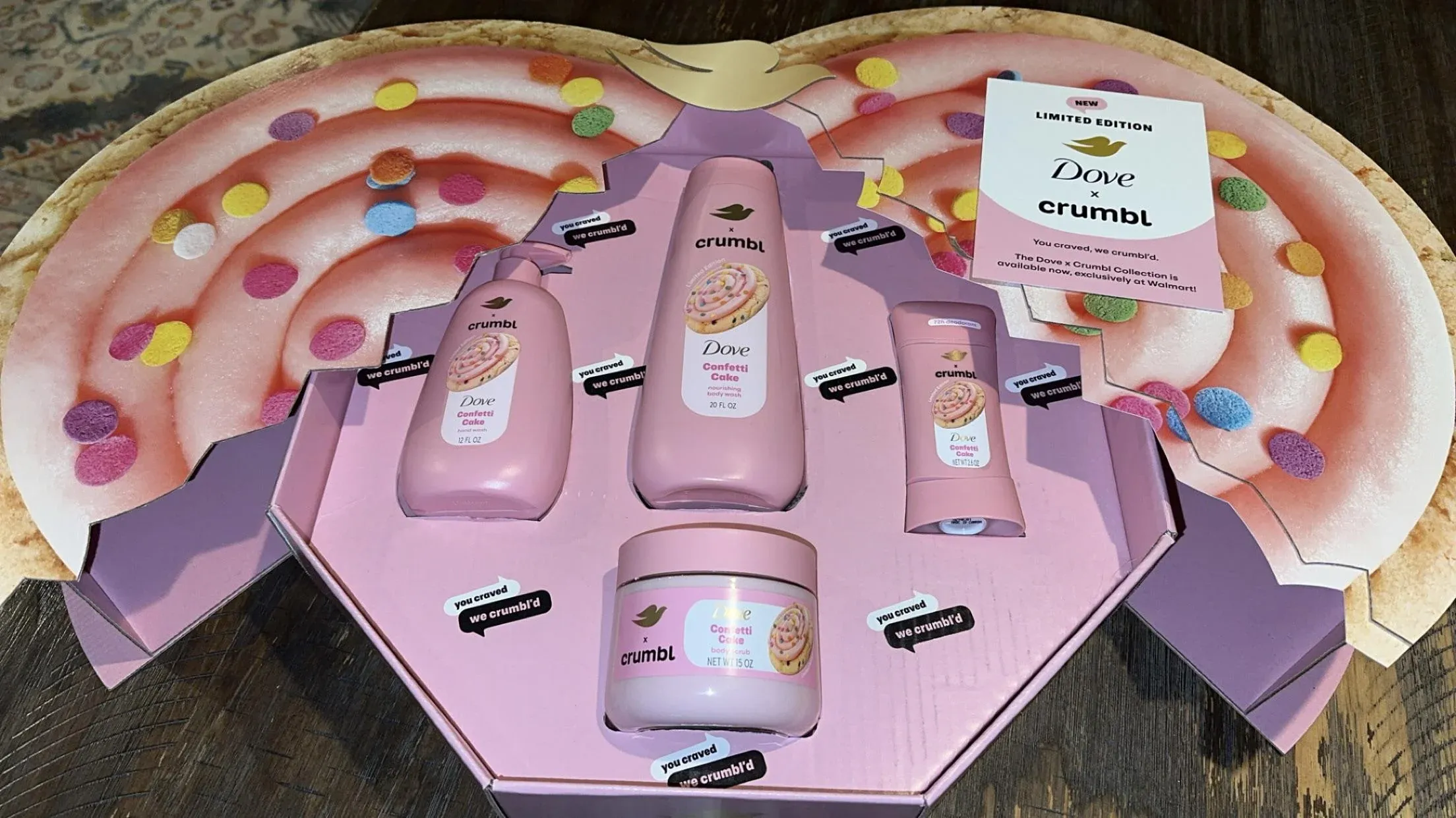 Dove Crumbl: Win 1 of 15 Sweet Treats!
