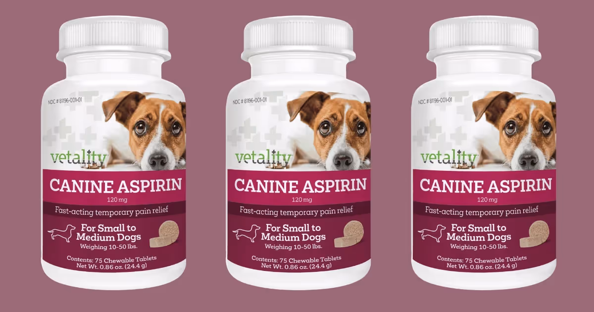 Free 1 Vetality Canine Aspirin