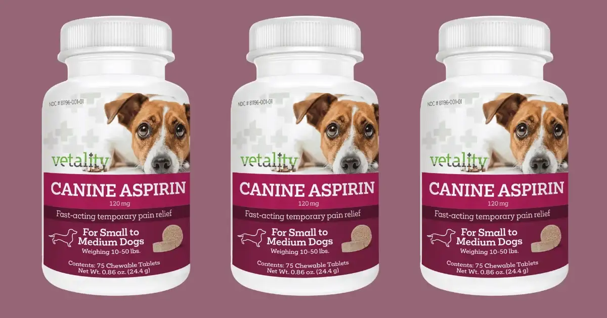 Free 1 Vetality Canine Aspirin