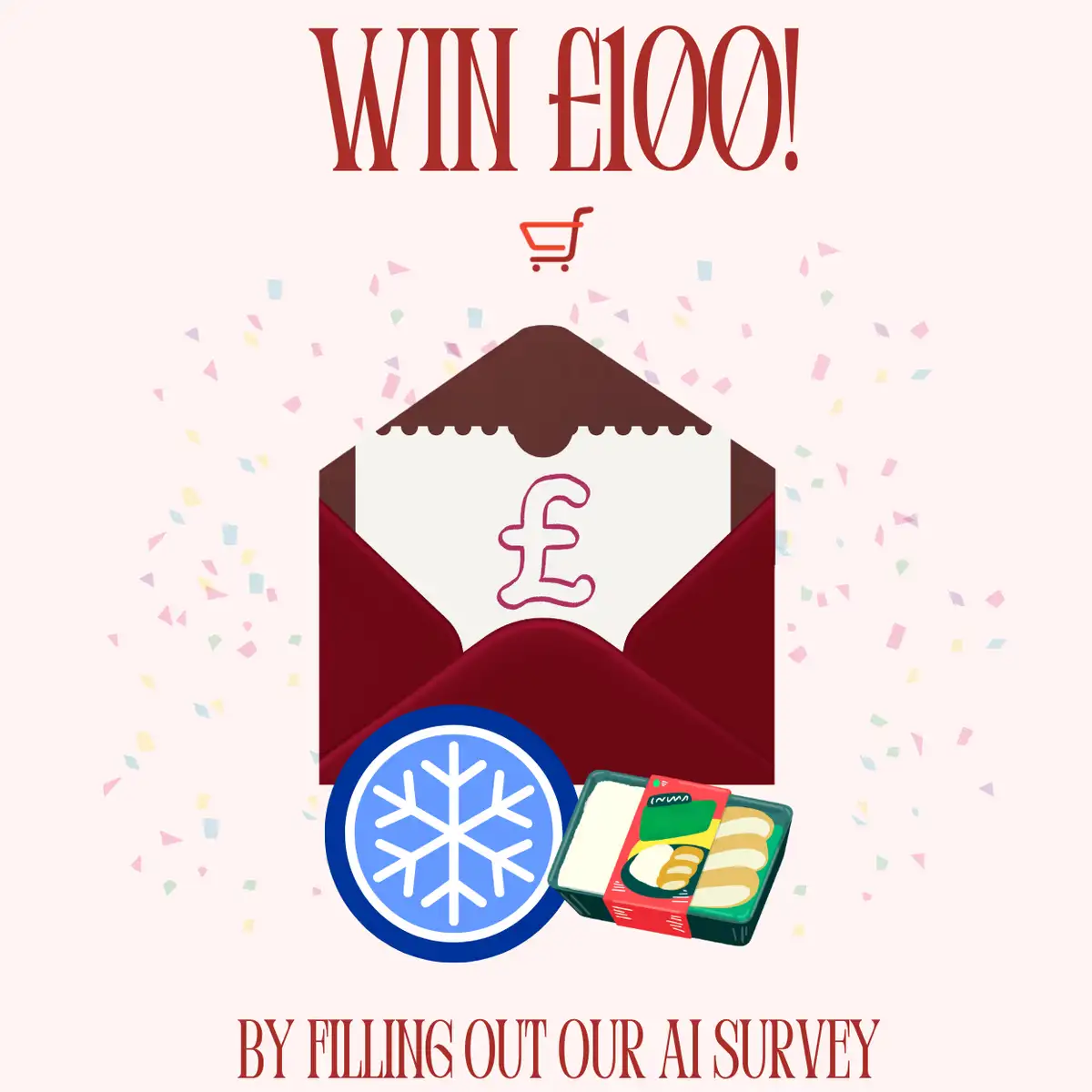 Free £100 Tesco, Sainsbury's or Asda Gift Card: Win Big with Easy Survey Entry!
