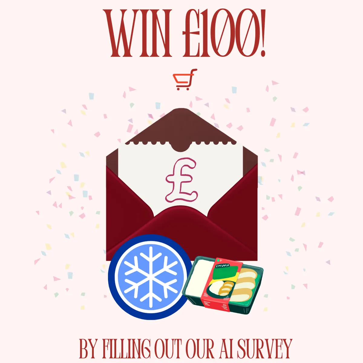 Free £100 Tesco, Sainsbury's or Asda Gift Card: Win Big with Easy Survey Entry!