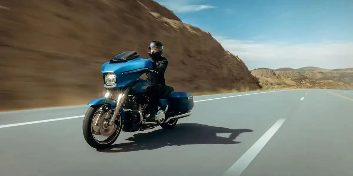Free 2026 Harley Street Glide: Win Aurora Blue Denim!
