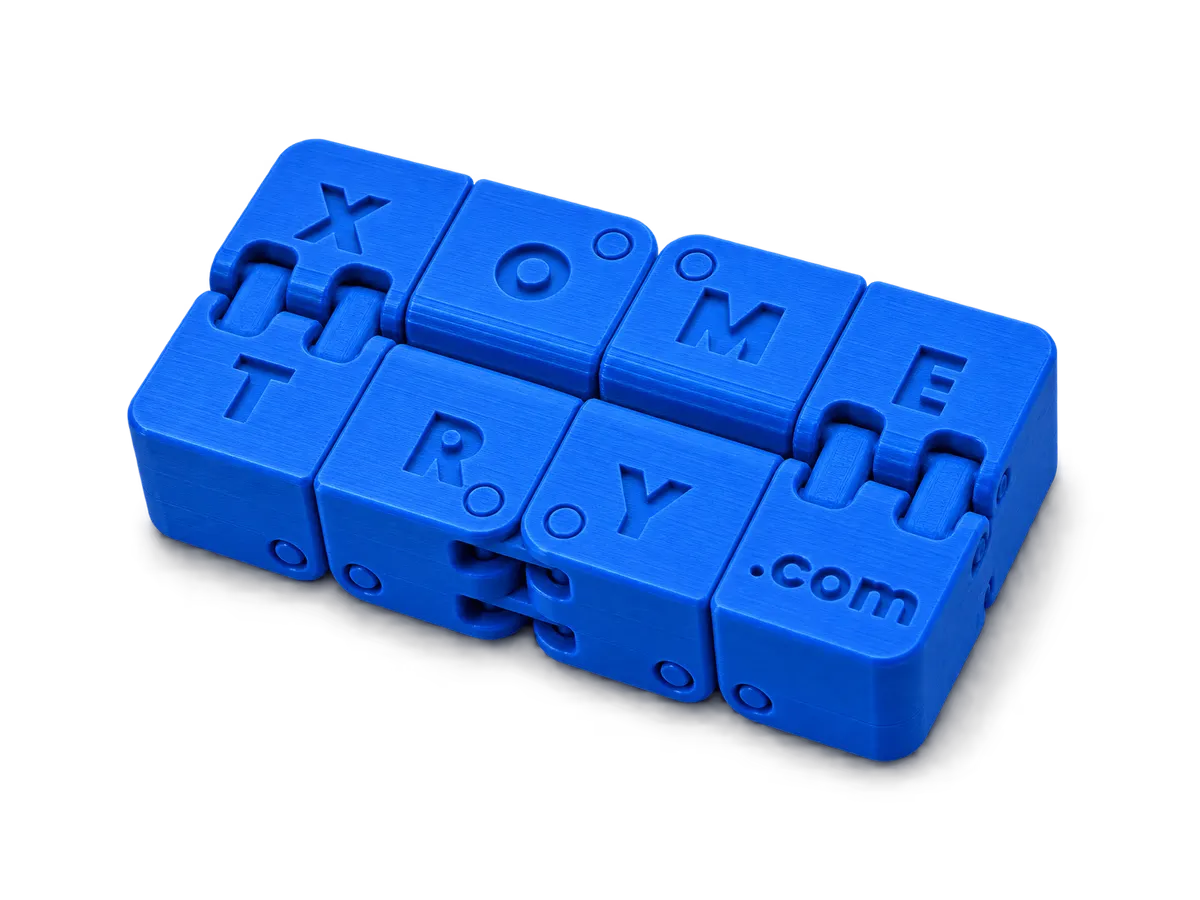 Free 3D Printed Fidget Cube: Get Carabiner and Phone Stand!