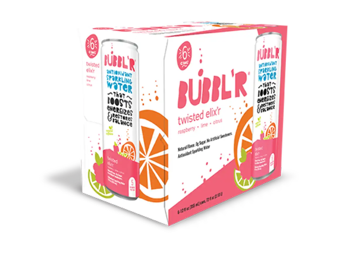 Free 6-Pack of BUBBL'R Antioxidant Water: Claim Your Exclusive $8 Value Offer Now!