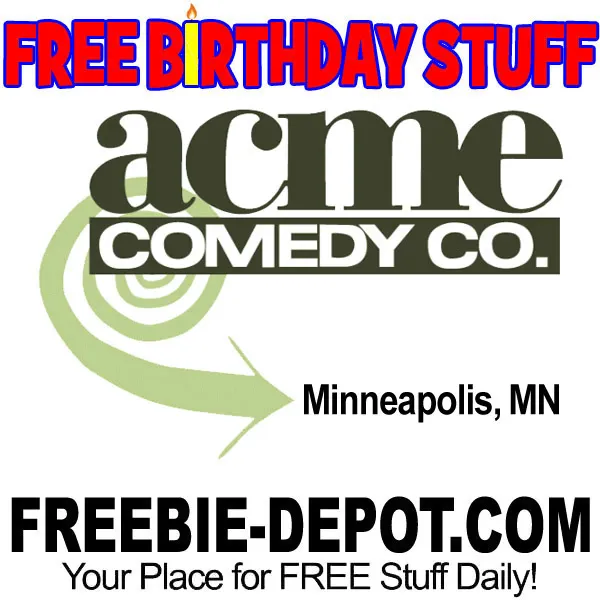 Free Acme Comedy Club: Laugh for FREE on Your Birthday with 3 Friends!