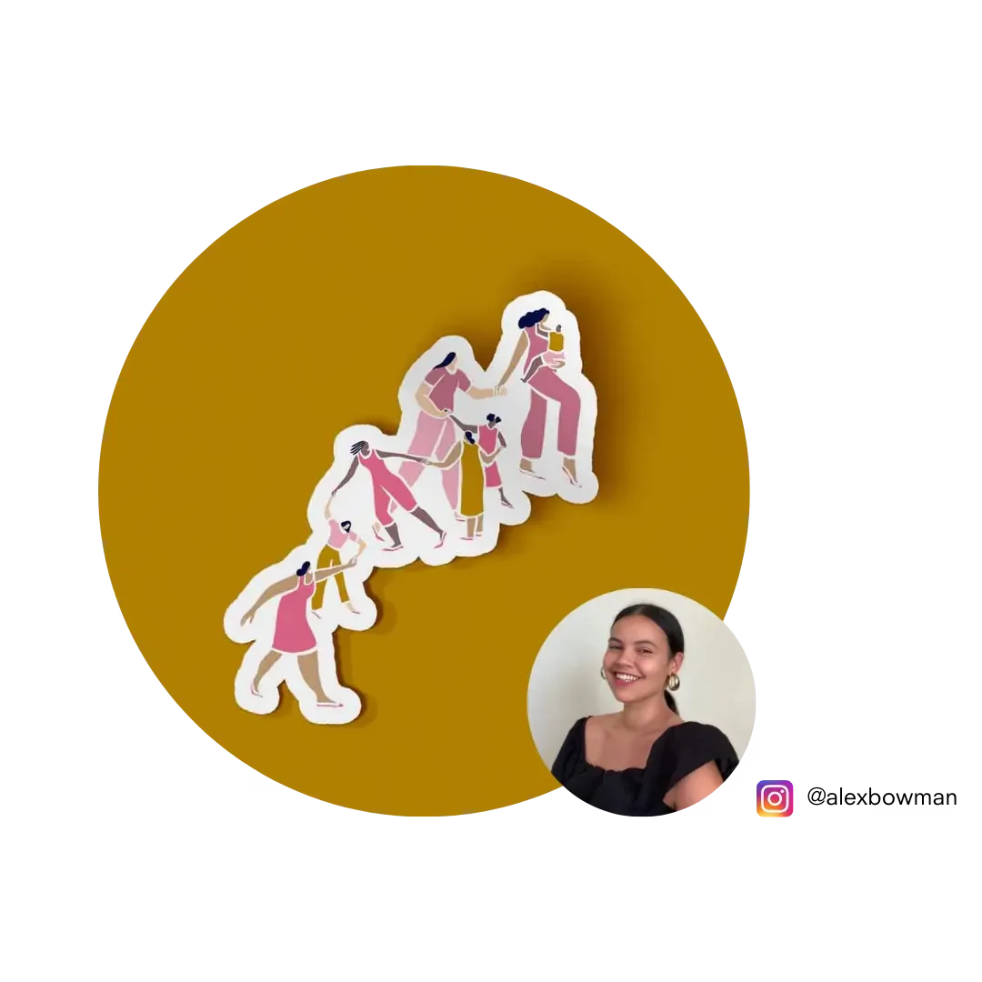 Free Adventure Project Women Sticker: First 200 Quiz Takers