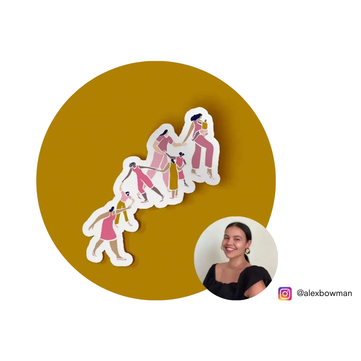 Free Adventure Project Women Sticker: First 200 Quiz Takers