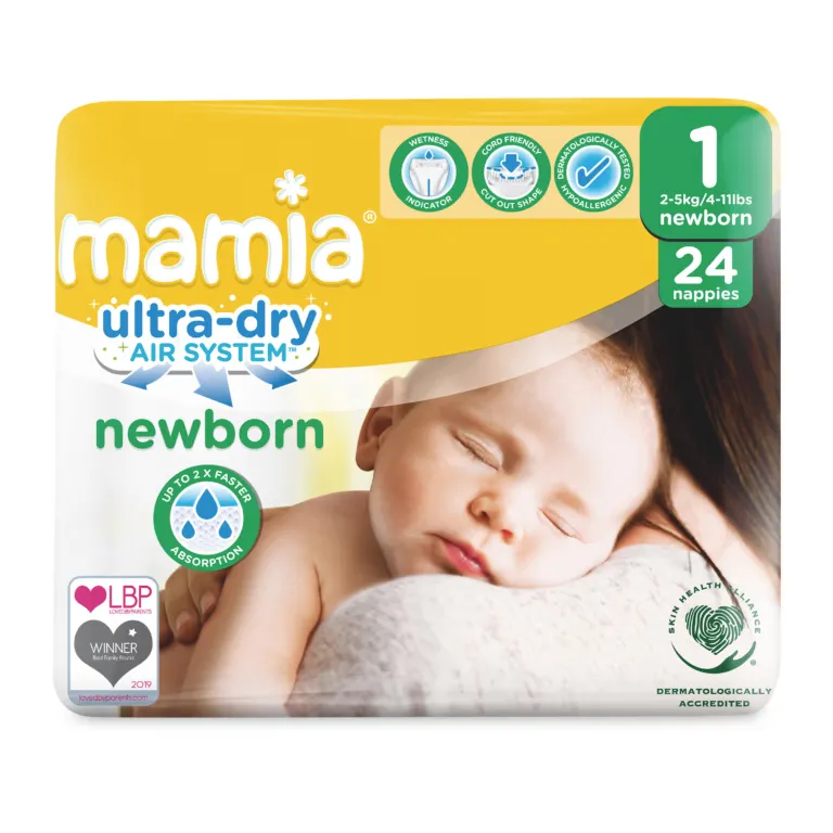Free Aldi Mamia Nappies: Score 1 Pack of Super Soft Newborn Nappies!