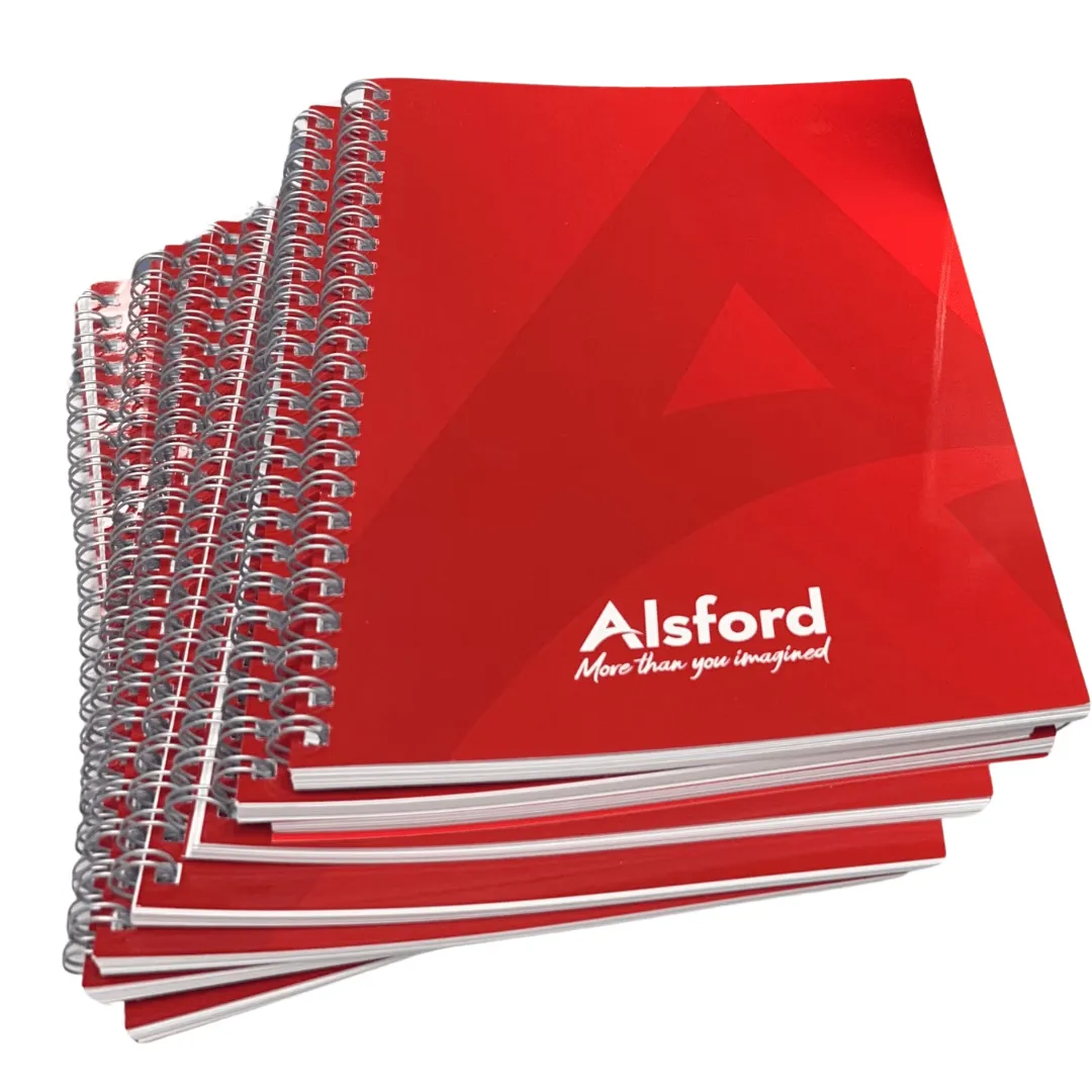 Free Alsford Notebook: Squared & Lined, Pick Up While Stocks Last