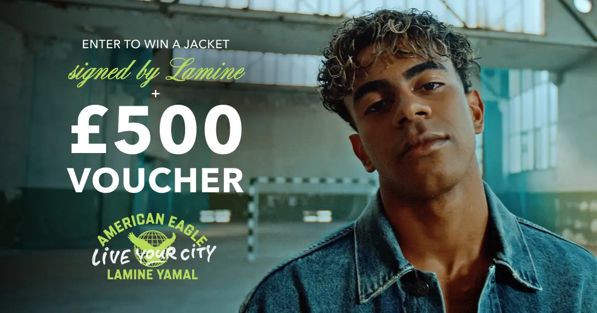 Free American Eagle Jeans: Win £200 Vouchers + Signed Jacket!