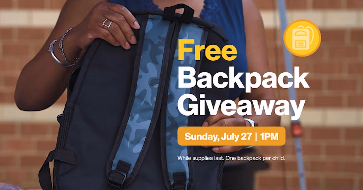 Free Backpacks! 1 Amazing School Supplies Deal