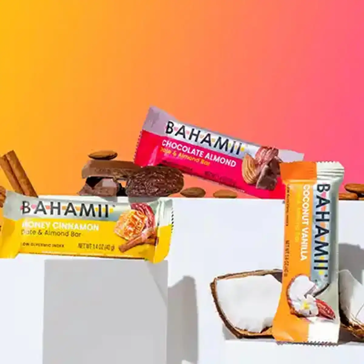 Free Bahamii Date & Almond Bar: 1 Bar, US Only
