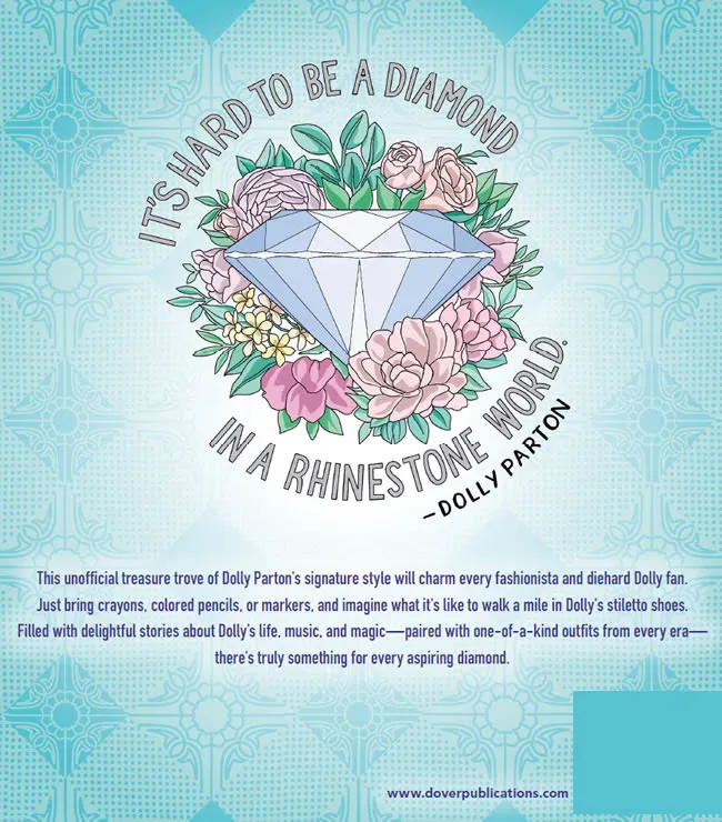 Free Be a Diamond: Decades of Dolly Parton’s Style Coloring!