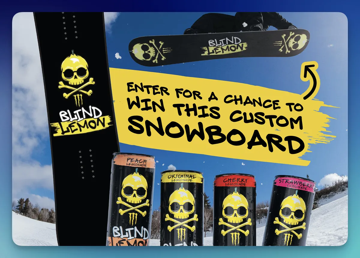 Free Blind Lemon “Custom Snowboard” Sweepstakes