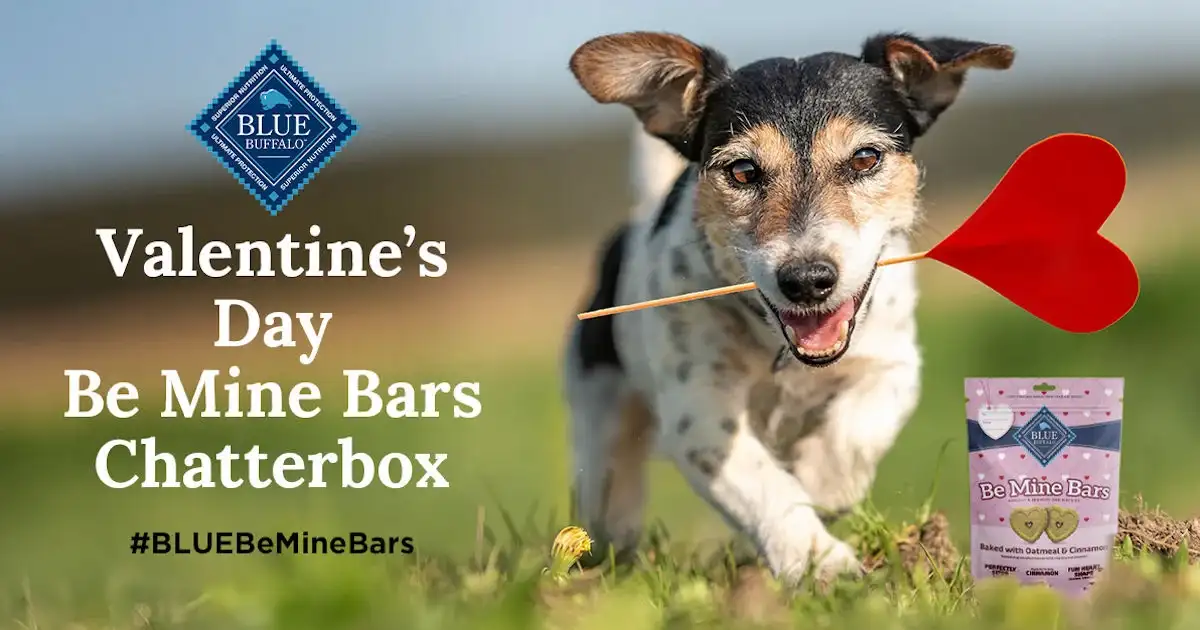 Free Blue Buffalo: Get 1 Valentine's Be Mine Bar Kit!