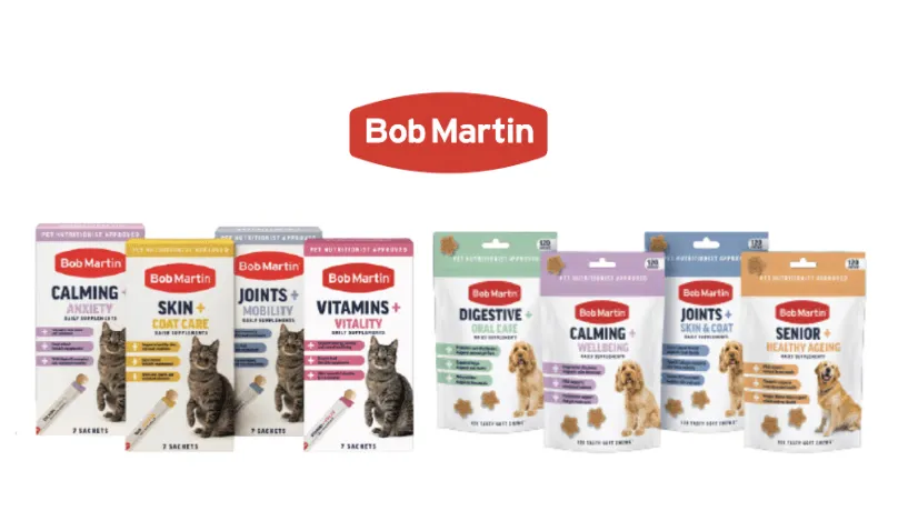 Free Bob Martin Pet Supplement: 100 Free Samples Now!