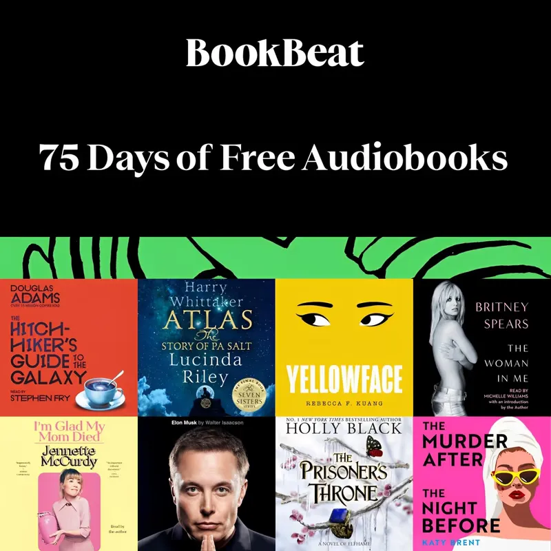 Free BookBeat: Score 1 Million+ Amazing Audiobooks!