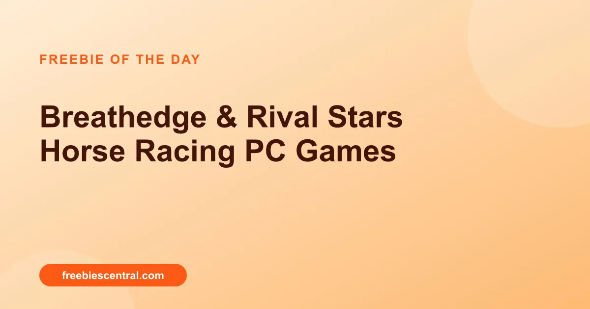 Free Breathedge & Rival Stars Horse Racing PC Games: Download Now & Race!