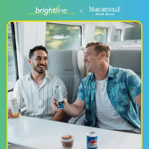 Free Brightline + Margaritaville Fall Aboard Sweepstakes!