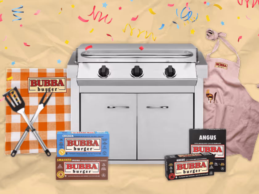 Free BUBBA burger: Win 2025 Summer Giveaway!