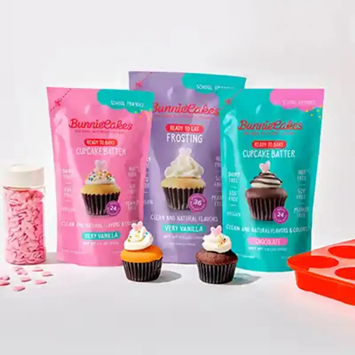 Free BunnieCakes Ready-to-Bake Cupcakes: Get 12 Fresh Cupcakes with Zero Mixing!