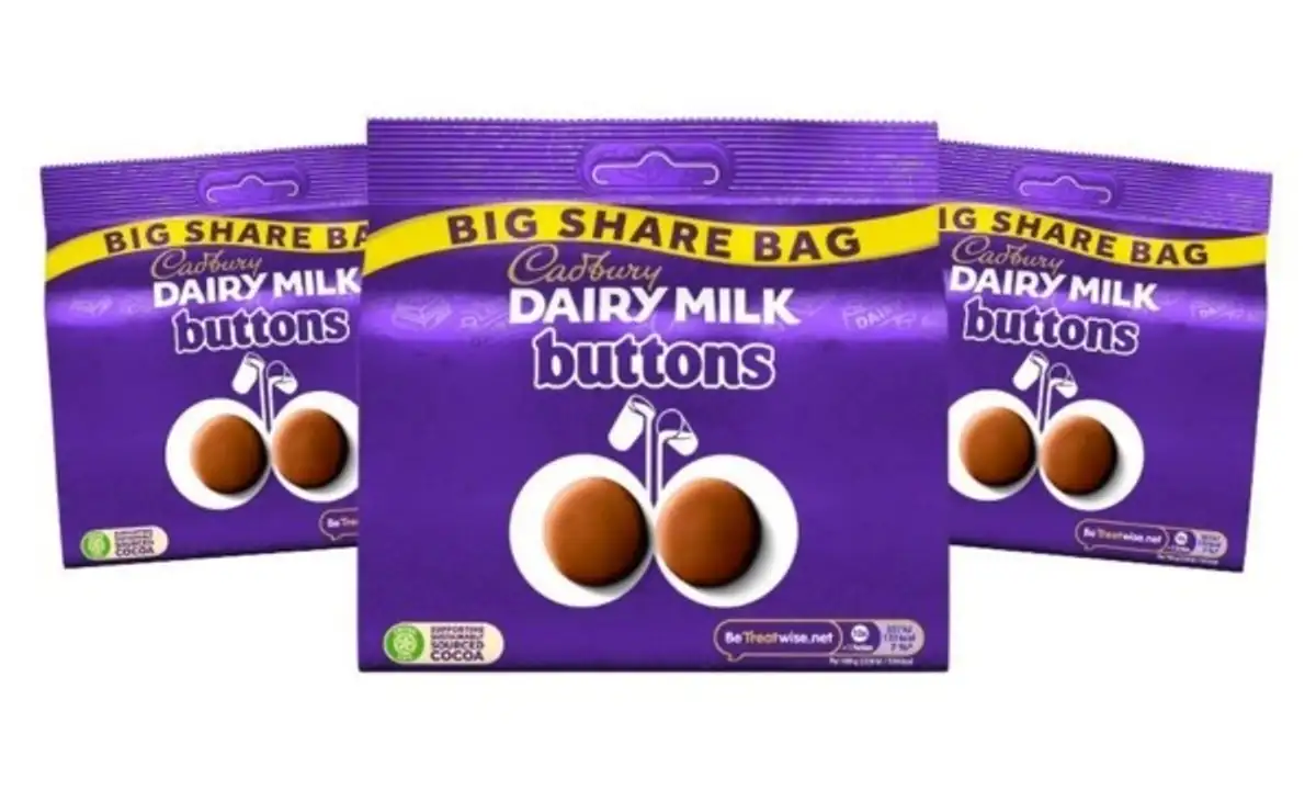 Free Cadbury Buttons: Win 1 of 30 HUGE Bags!