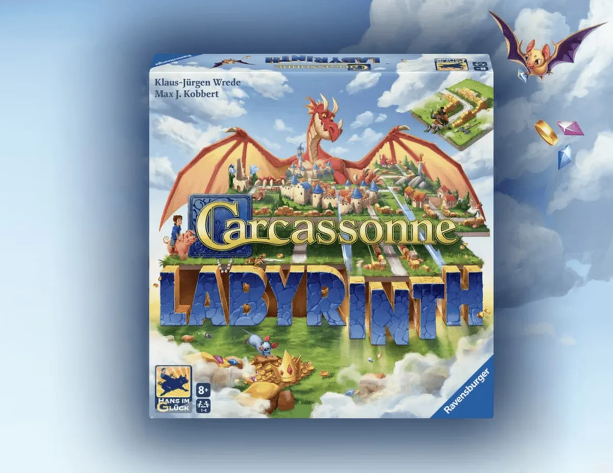 Free Carcassonne Labyrinth: Shift Maze, Score Treasures!