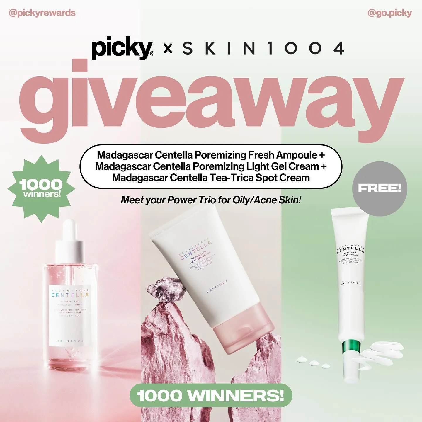 Free Centella Beauty Products