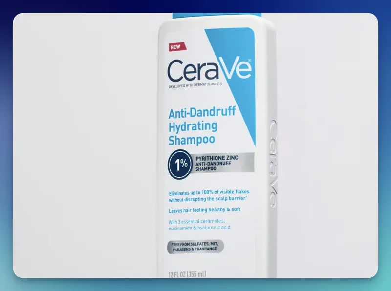 Free CeraVe Anti-Dandruff Hydrating Shampoo: Get 1 Free Sample Now!