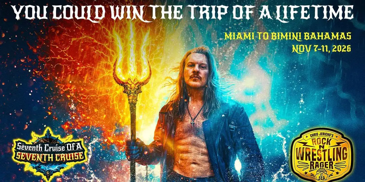 Free Chris Jericho Sweepstakes: Bahamas Cruise + $1K Amex!