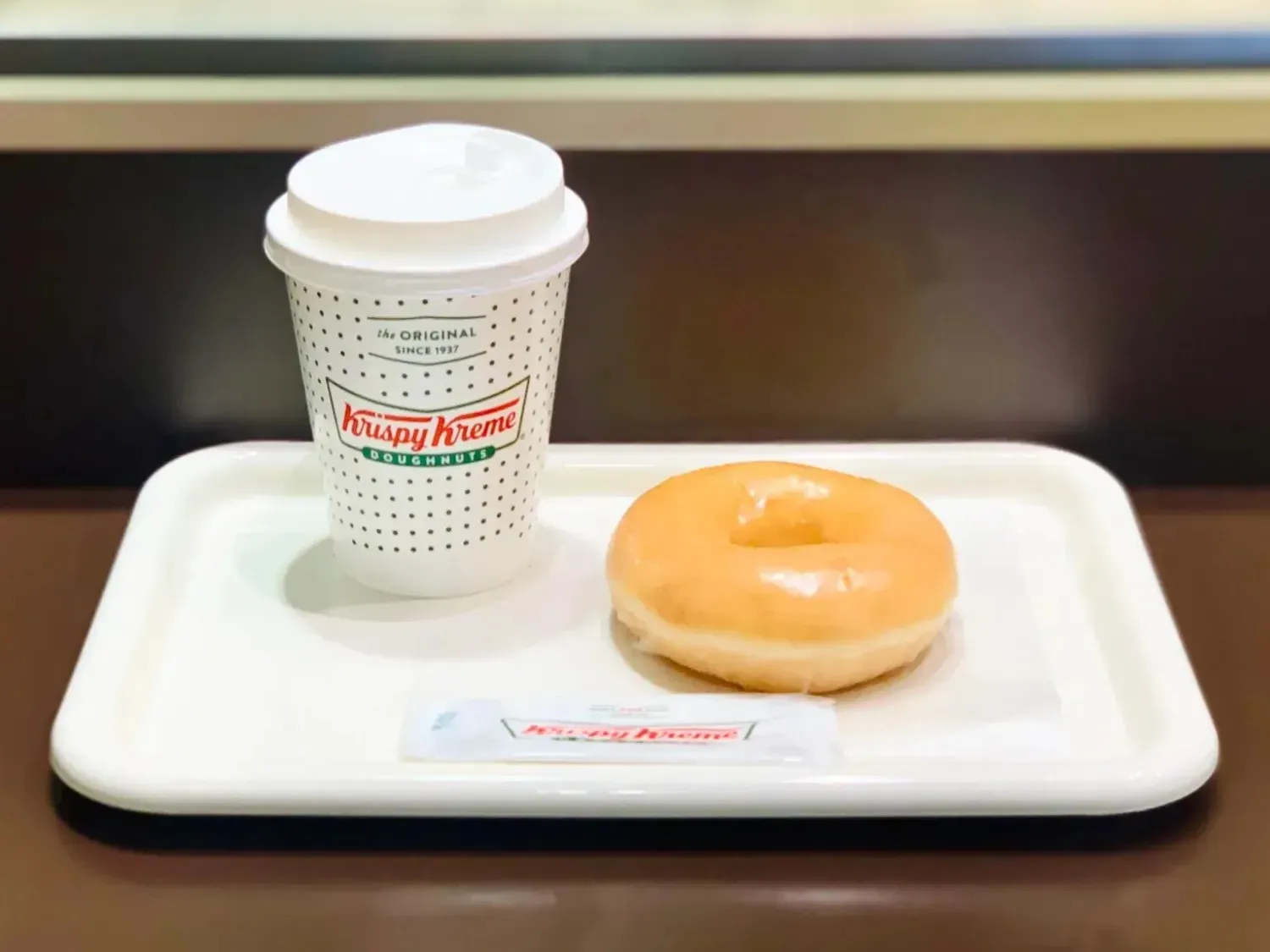 Free Krispy Kreme Coffee with Purchase Offer