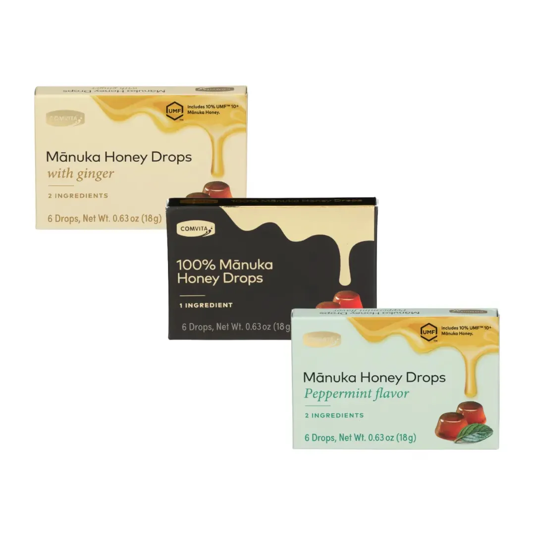 Free Comvita Manuka Honey Drops: 2-Ingredient Wellness Boost!