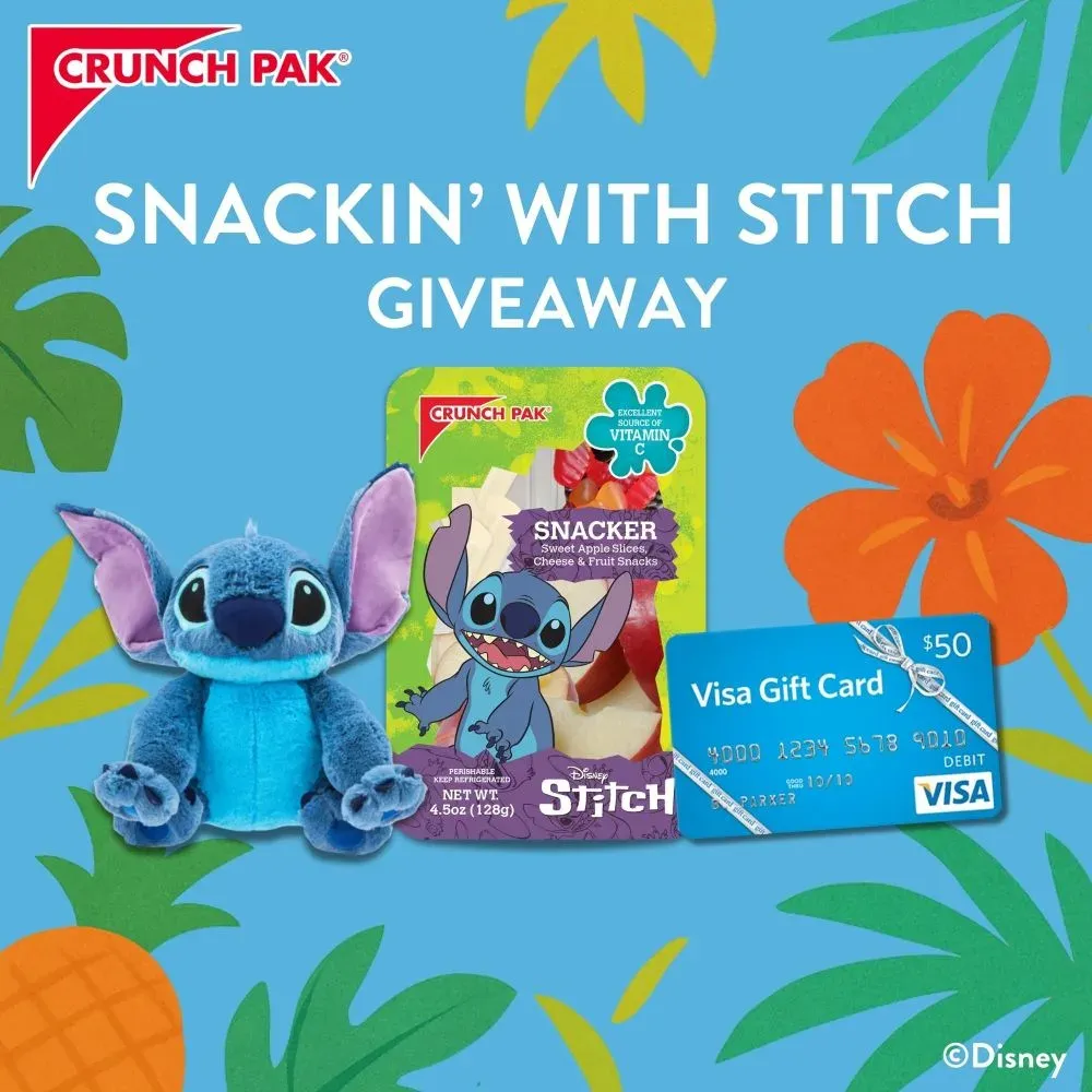 Free Crunch Pak Snackin' Giveaway: Win $400 in Prizes!
