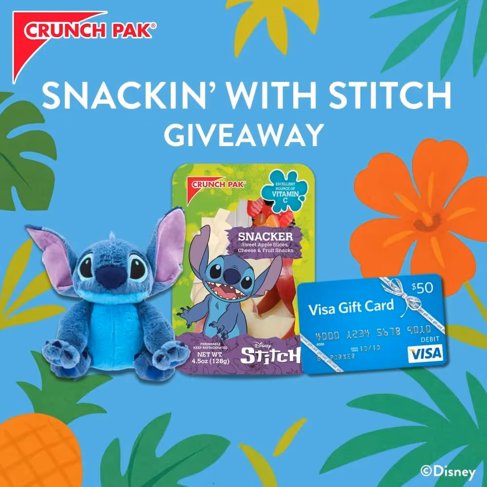 Free Crunch Pak Snackin' Giveaway: Win $400 in Prizes!