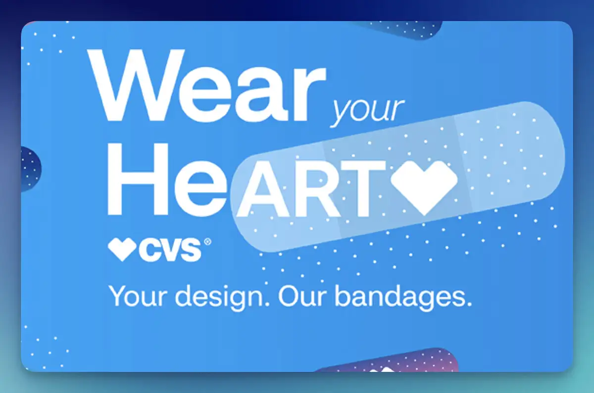 Free CVS Wear Your HeART Contest: Win $5,000 & Design!