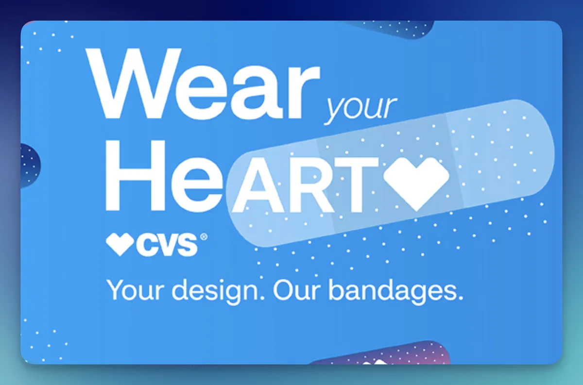 Free CVS Wear Your HeART Contest: Win $5,000 & Design!