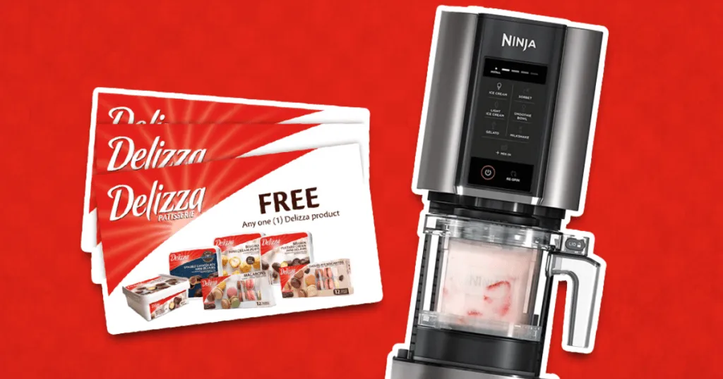 Free Delizza: Win 1 Ice Cream Maker & Treats!