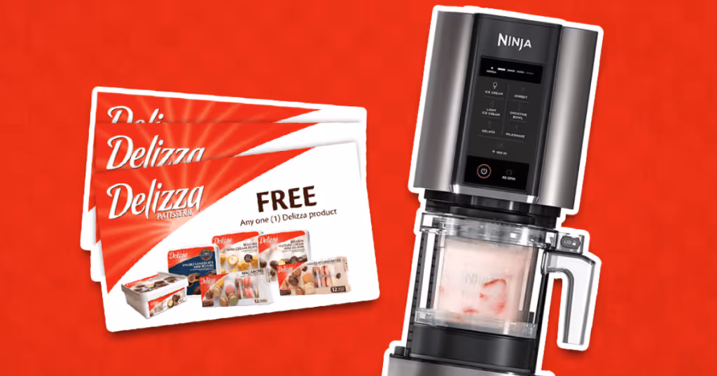 Free Delizza: Win 1 Ice Cream Maker & Treats!