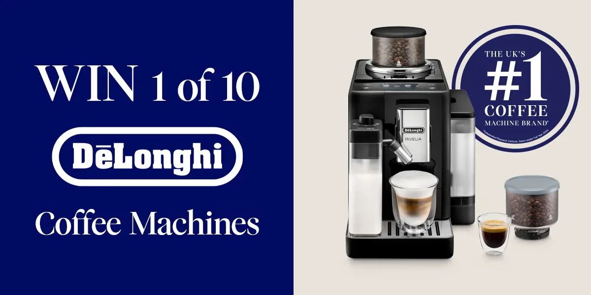 Free De’Longhi Coffee Machine (Worth £749) (UK)