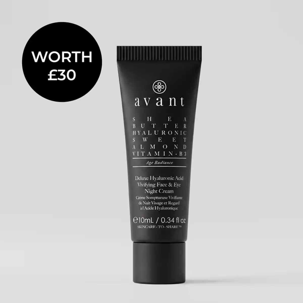 Free Deluxe Hyaluronic Acid Night Cream: Get Worth £30 for Just £4.99!