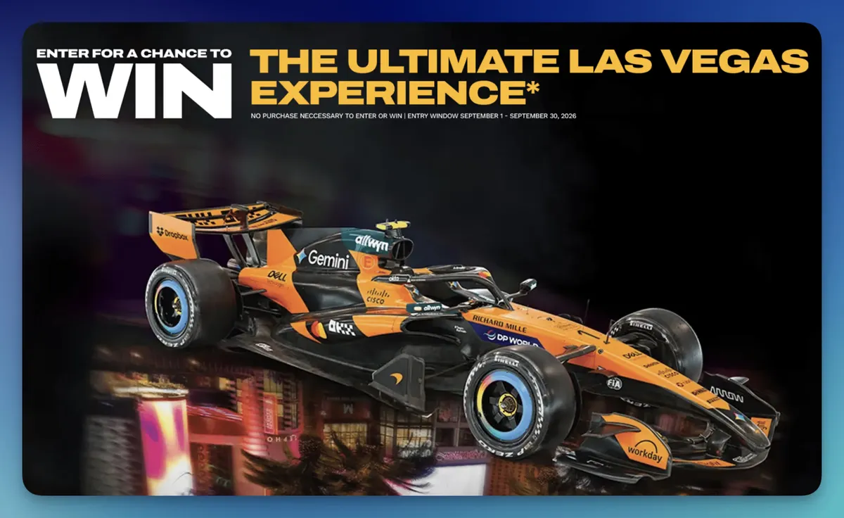 Free DEWALT Formula 1 Sweepstakes: Win 36 Amazing Prizes!
