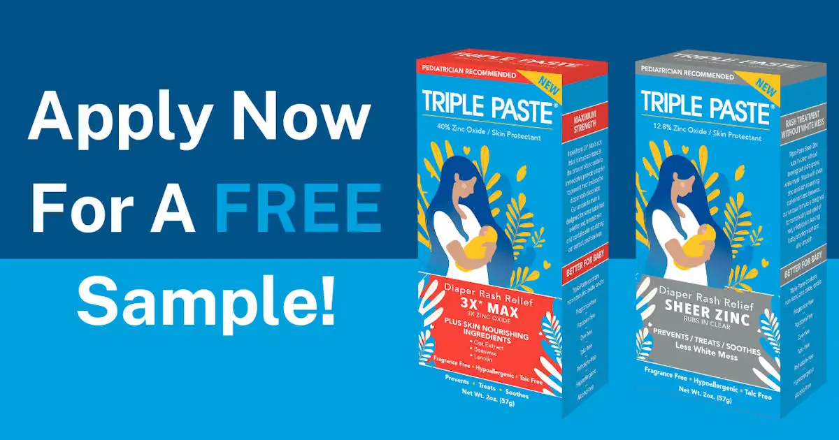 Free Diaper Rash Ointment Sample: 3x Protection Now!