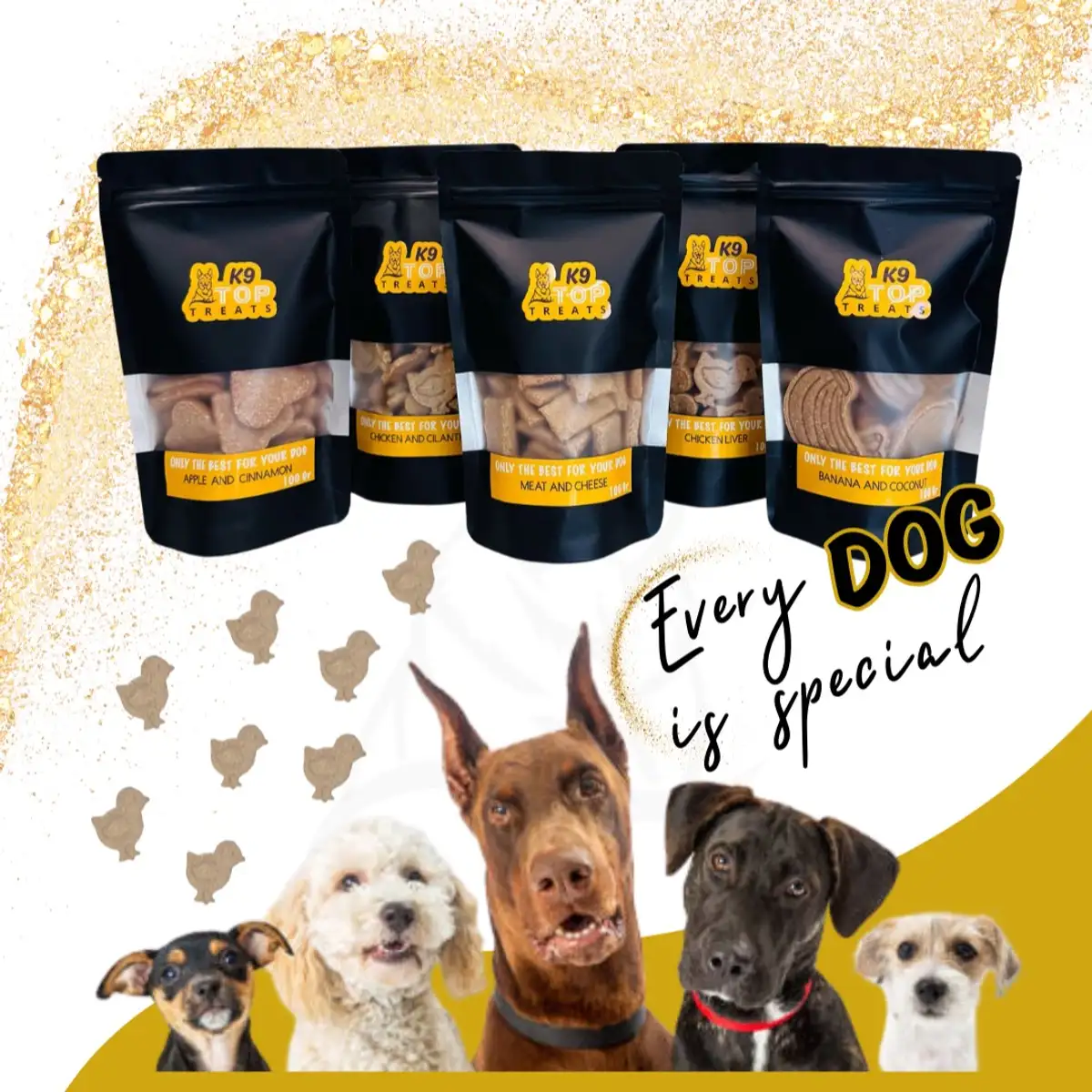 Free Dog Treats: Score 1 Amazing K9 Sample!