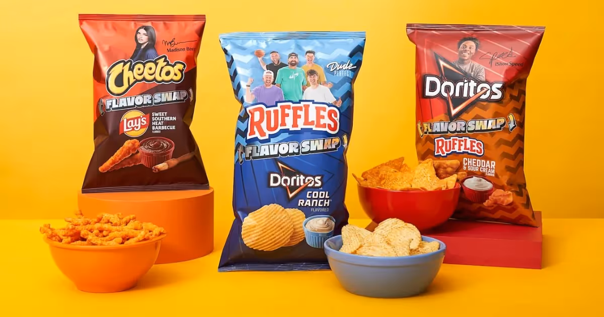Free Doritos Flavor Swap Ruffles Cheddar & Sour Cream Chips: Score 1 Amazing Snack!