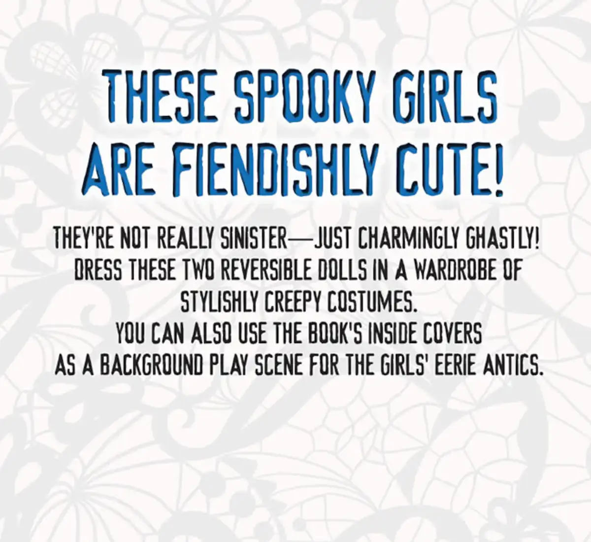 Free Dover Ghoulish Girls Paper Dolls: Print 4+8 Costumes!