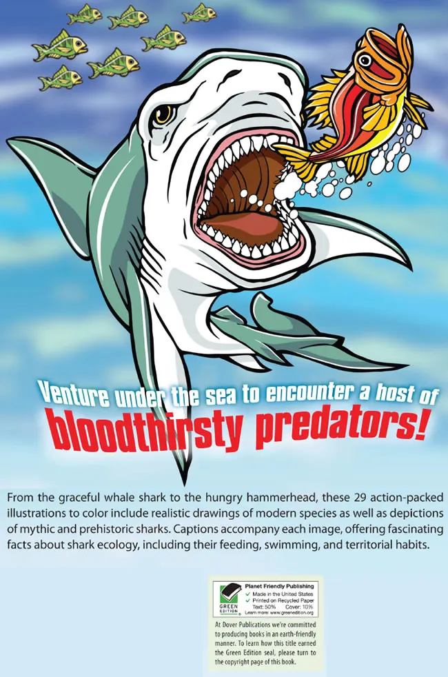 Free Dover Sharks Coloring Pages: 5 Fun Prints for Kids!